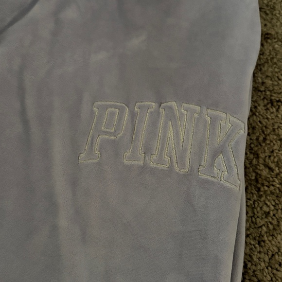 PINK Victoria's Secret Gray (purply) sweatsuit - Picture 2 of 6